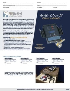 Desktop Laser System Data Sheet