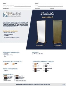 Portable Mirrors Data Sheet