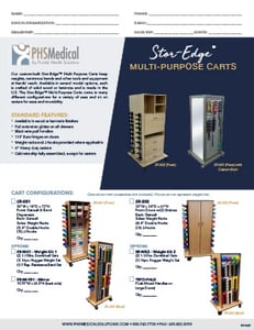 SR-001 Stor-Edge Multi-Purpose Cart Data Sheet