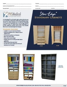 SC-003 Stor-Edge Stationary Cabinet Data Sheet
