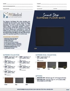 Smart Step Supreme Mat  Data Sheet