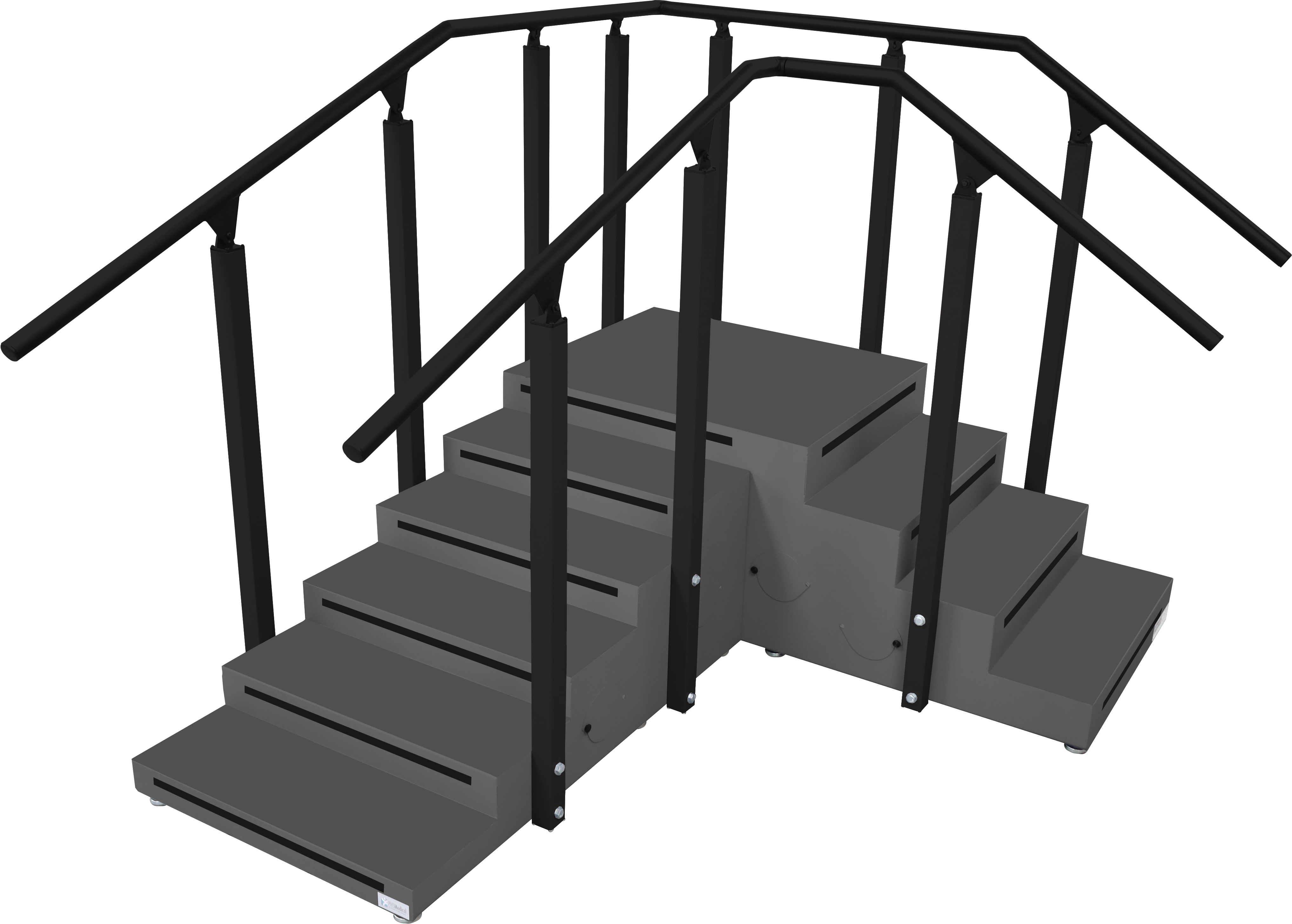 Aluminum Staircase - Corner