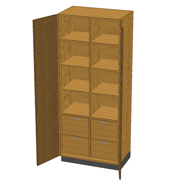 SC-006 Stor-Edge Stationary Cabinet