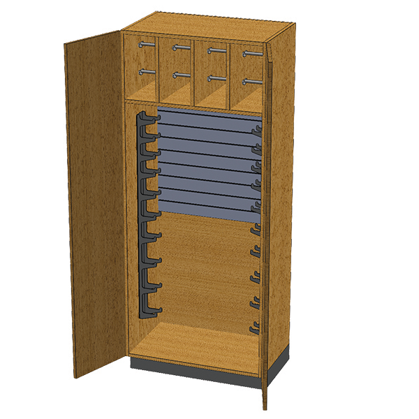 SC-008 Stor-Edge Stationary Cabinet